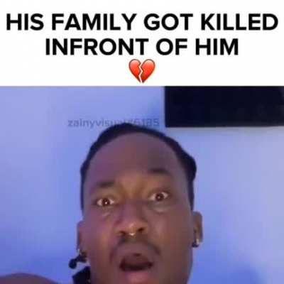 Pray for him 😔