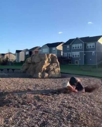 DBS landing a swing flip on your face!