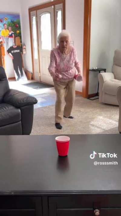 Grandma has some serious skills