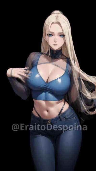 Ino shaking her hips! follow me on the socials for more!!