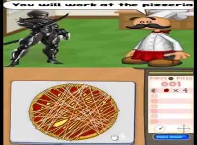 The pizzeria