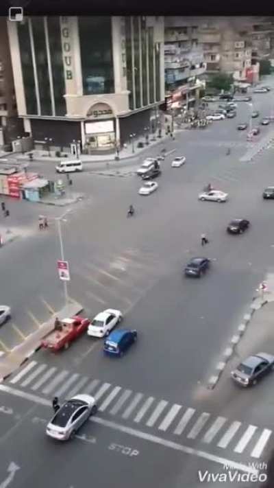 One of the very main streets in Cairo (Mostafa El-Nahas x Makram Ebeid)