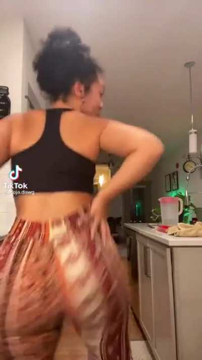 She back at it