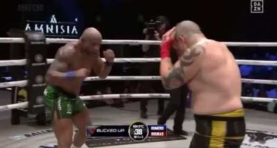 Yoel Romero Wins his Bare Knuckle Boxing Debut