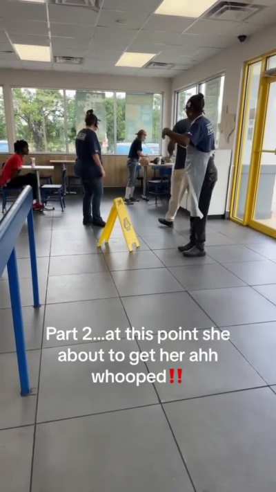 Lady Goes Goblin Mode in Church’s Chicken