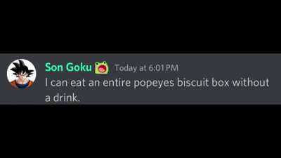 goku taking mad risks