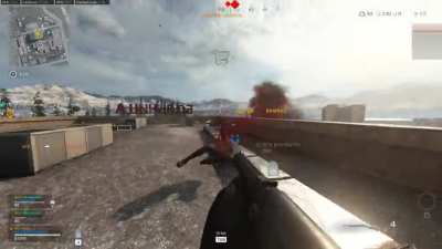 The closest revive I’ve ever had. Pretty sure he was less than half a second before dying!