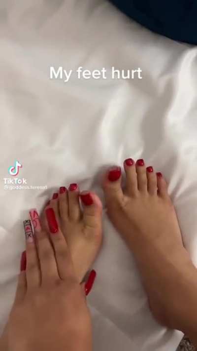 She’s the foot Goddess