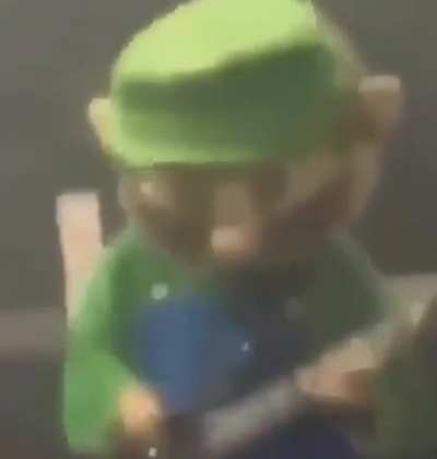 Luigi guitarrista... essa é nova.