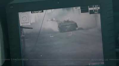 Tank Skirmish in Ukraine