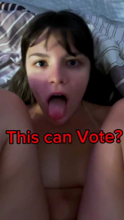 Deserves no rights, let alone to vote.