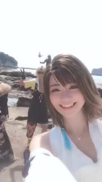 Detailed and Faithful Final Fantasy X Cosplay