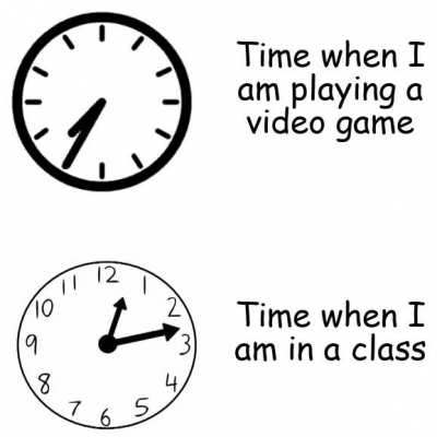 I guess that's relativity