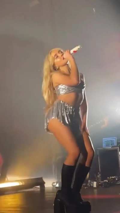 at last night’s New York show