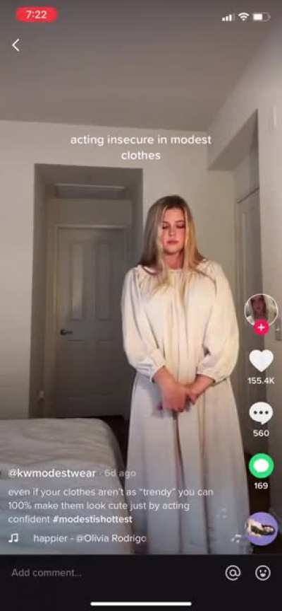 Christian modesty tiktok explains how to look cool
