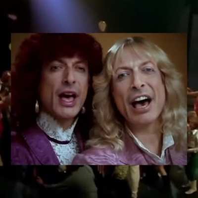 Happy, uhh, New Year! ABBA, but it’s Jeff Goldblum