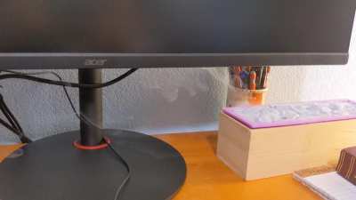 Another smoking Acer XV340CK! Didn't see the other video until it was too late on Cyber Monday.