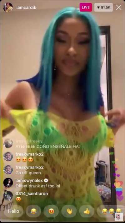 Cardi in green
