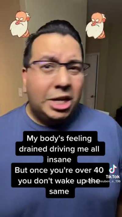 Waking up after 40