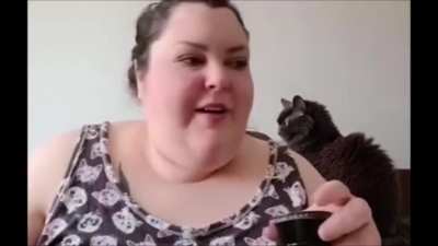 I found this video and added the face of one of my friends at the end.