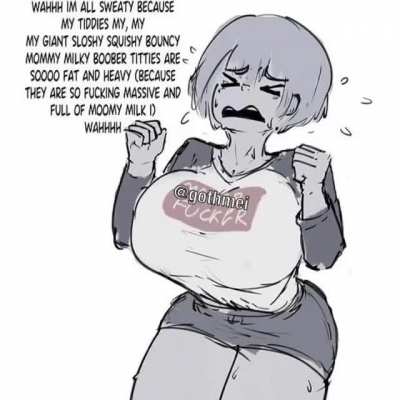 I'm all sweaty