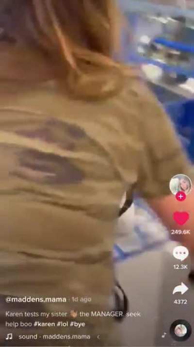 Watch how this Queen handles a racist Karen having a meltdown at Ross.