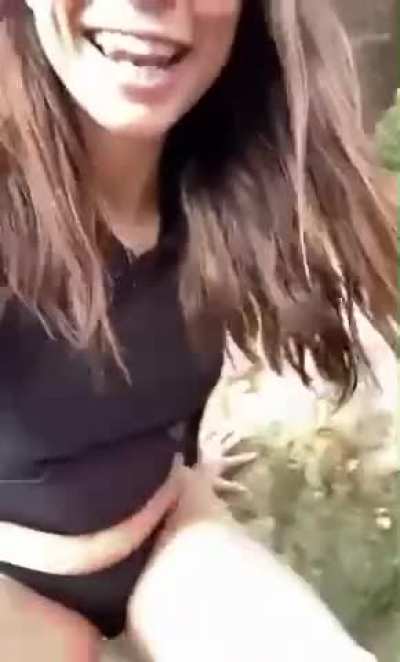 Cute public play