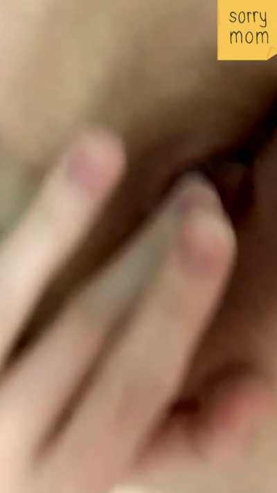 Watch with sound to hear me cum really hard while playing with my wet Japanese pusssy...
