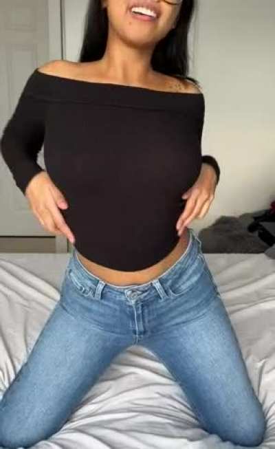 Let me show you my perky pair!