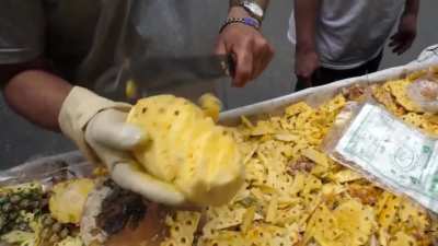 Some more pineapple preparation