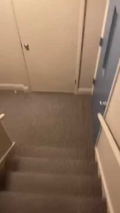 elevator scare prank