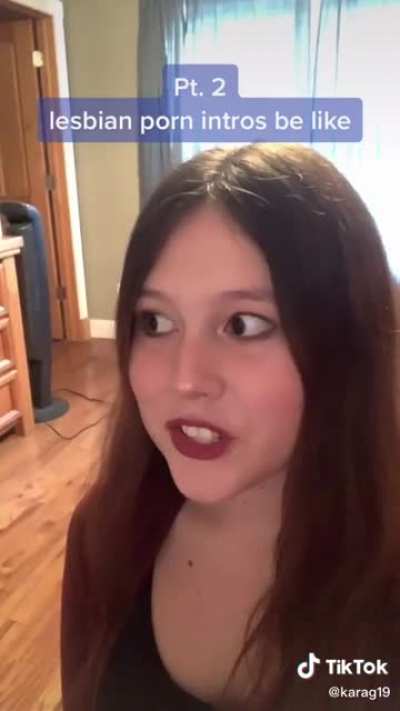 Lesbian Porn Intros be like