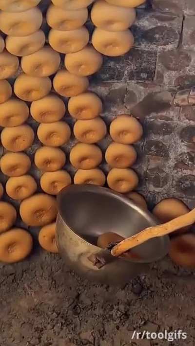 Popping tandoor breads