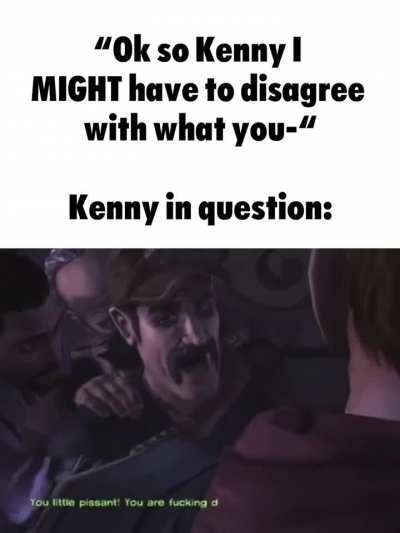 Disagree dialouge go like