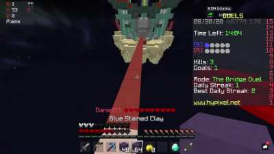 My friend's reaction to dying in minecraft