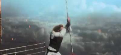 How did the people working on this movie watch this scene and thought it looked passable?