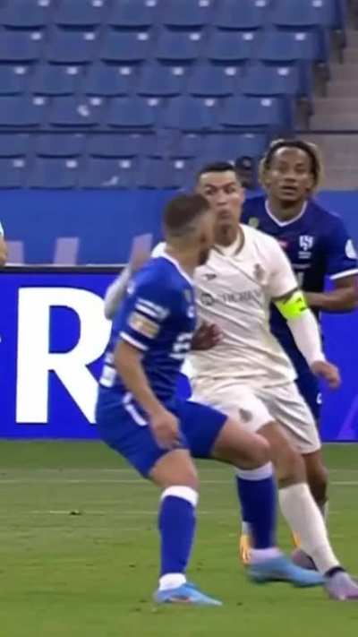 Ronaldo with the Zig zag