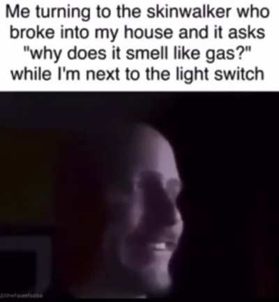 (he doesn’t know I know this hack)