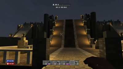 My start of Anor Londo being built in another game