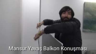 Kalbim pıt pıt atıyor başkanım