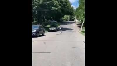 I still have nightmares about getting speed wobble like this when I was a kid...