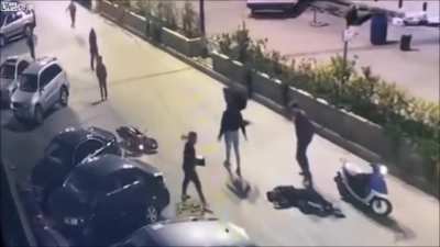 Dies trying to wheelie