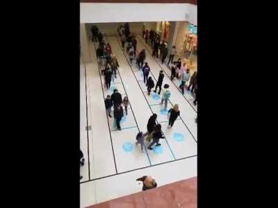 A 'New Normal' shopping centre in the UK...