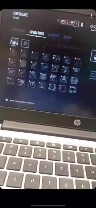 R6 on chrome book