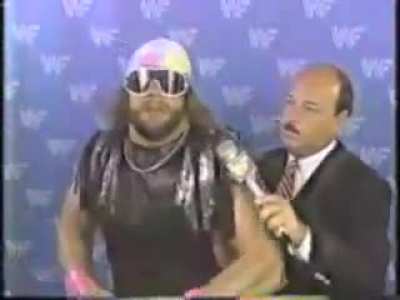 Macho Man Randy Savage, the greatest OldSchoolCool professional wrestler that ever lived [1987]
