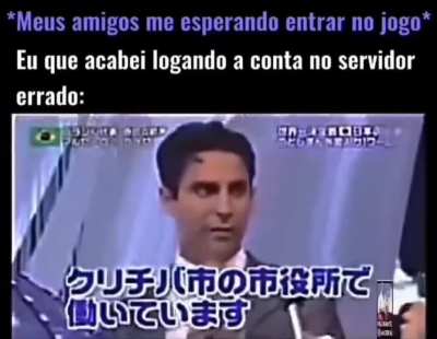Já aconteceu isso com alguém?