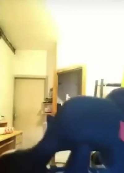 But the way he smashes the chair…. Don’t put that out of context