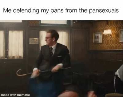 No! Not my pans!