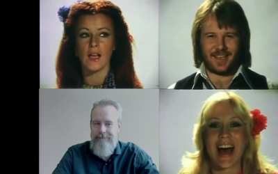 My background today (from ABBA - Take a change on me)