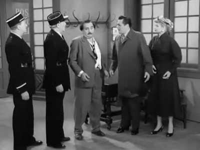 Lucille Ball gets in trouble with the authorities while in Paris, during a 1956 episode of 
